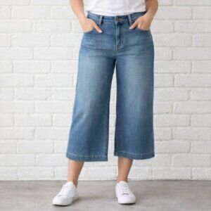 CHAPS Wide Leg Cropped Jeans 12